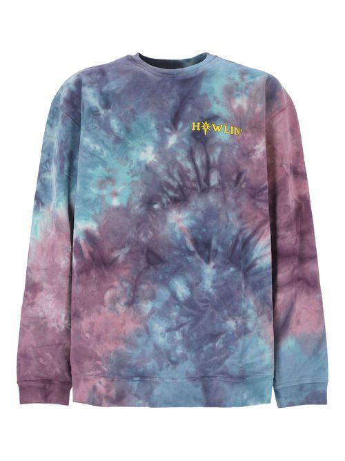 Howlin' tie-dye print sweatshirt - Purple