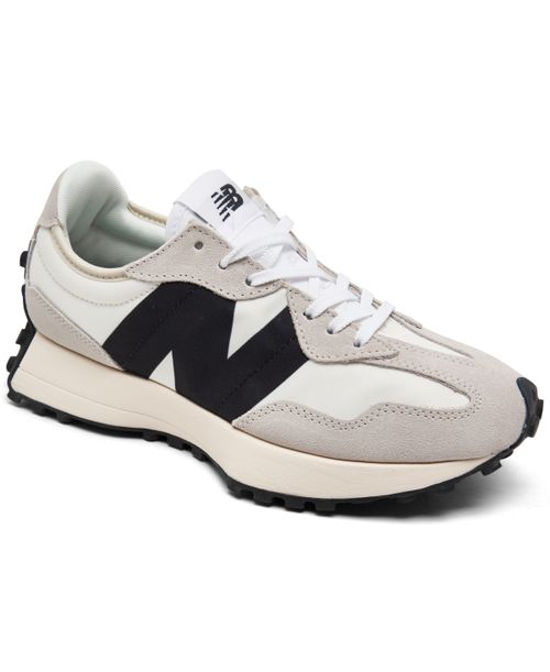 Women's 327 Sneakers from Finish Line - White, Black