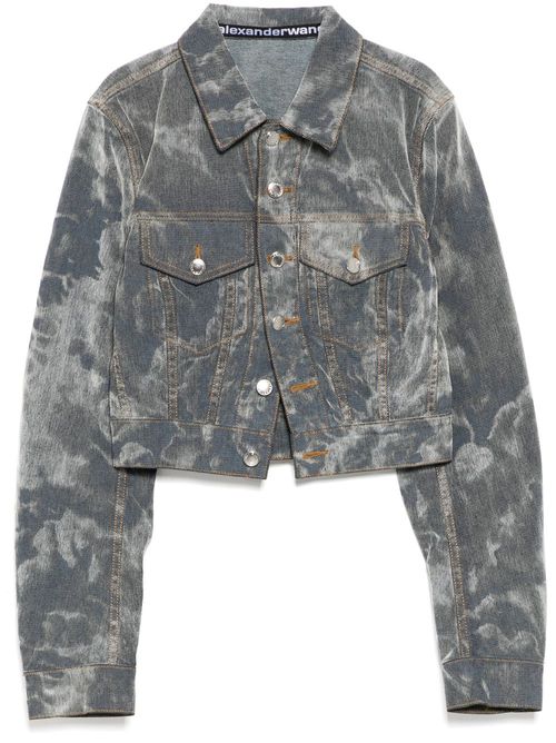 Faded effect jacket - Grey