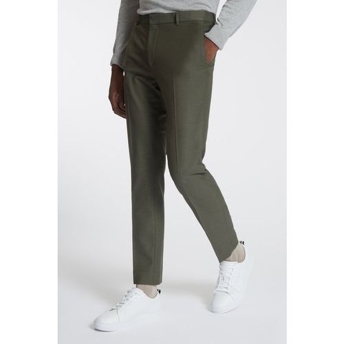 Farah Mens Stretch Trousers in Khaki - 44 Regular