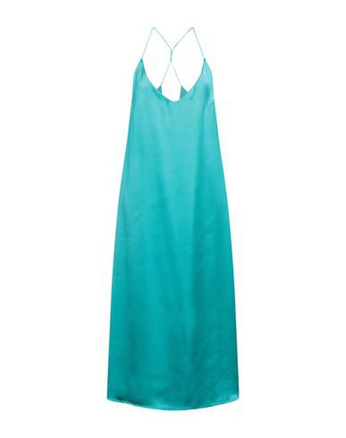 The Nina Studio Woman Midi dress Turquoise Size M Polyester