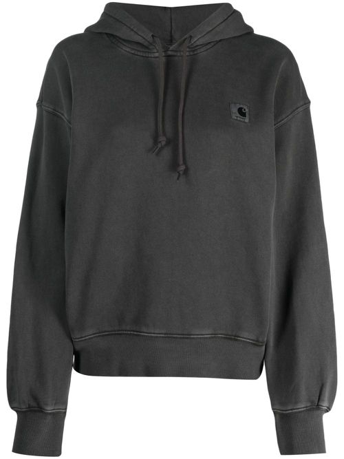 Nelson cotton hoodie - Grey