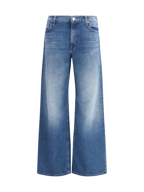 The Rerun Zip Sneak Jeans — Blue