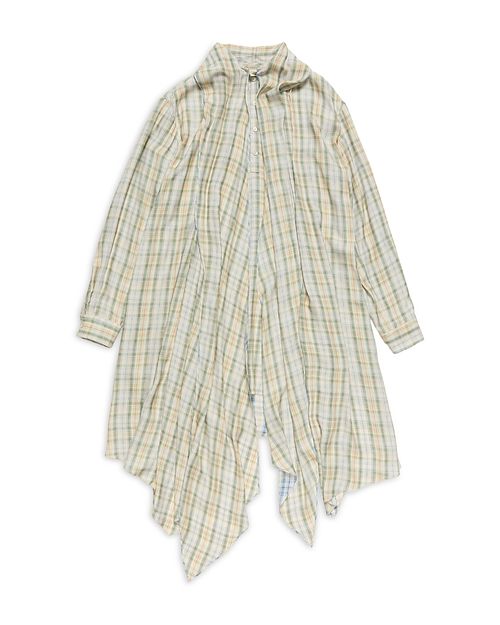 Plaid Shirt Dress