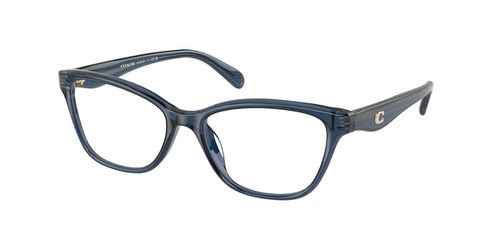 Coach HC6243U 5846 Women’s Eyeglasses Blue Size 49 - Blue Light Block Available