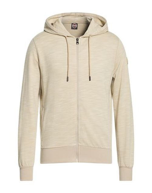 Man Sweatshirt Beige Size L Cotton, Polyester