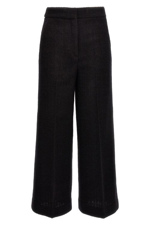 Cropped Bouclè Pants