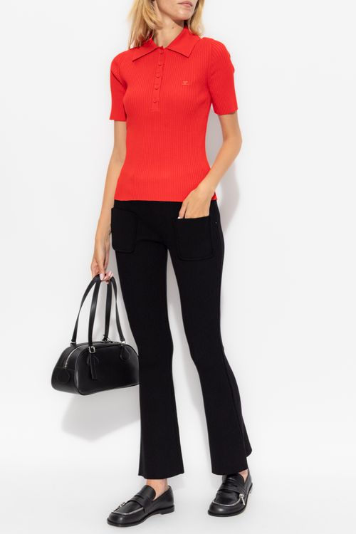 Top With Z Logo, Women's, Red
