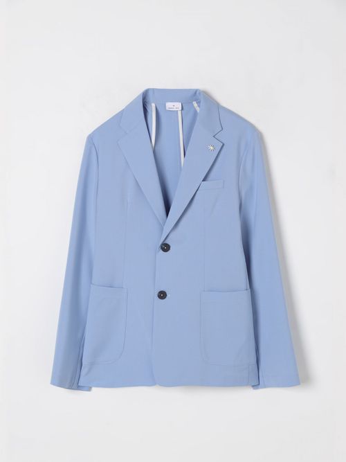 Jacket Kids color Gnawed Blue