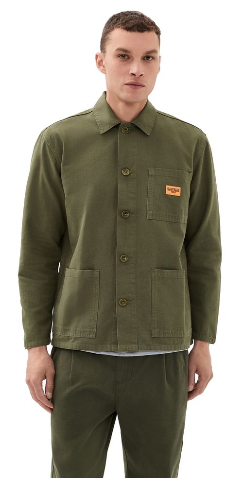 Canvas Chore Shirt Olive