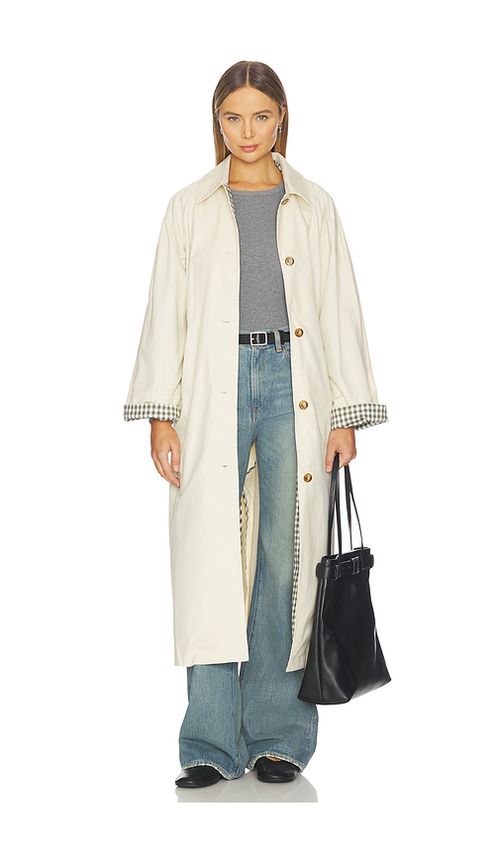 Lovers and Friends Sara Trench Coat in Beige. - L also in XXS, XS, S