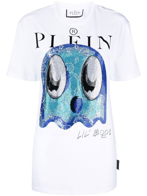 Graphic-print cotton T-shirt - White