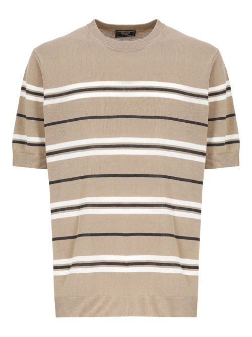 Striped T-shirt - Neutrals