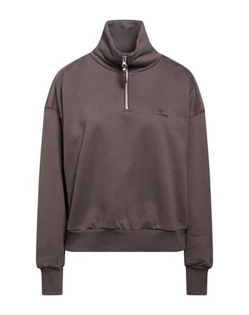Woman Sweatshirt Taupe Size XS Cotton, Polyester