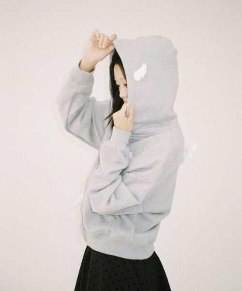 Angel Wings Zip-Up Hoodie