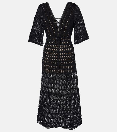 Marissa cotton crochet maxi dress
