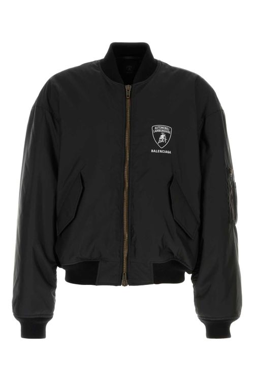 Bomber Bomber Jacket — Black