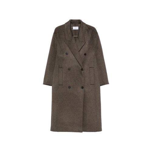 Double-breasted Peak-lapel Coat