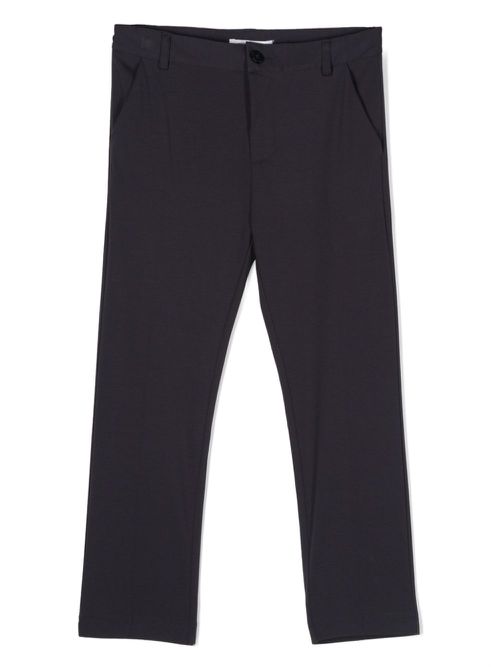 Slim-cut smart trousers - Blue