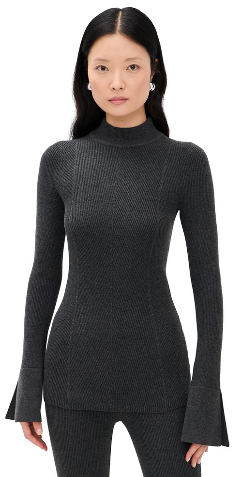 The Runway Top Charcoal
