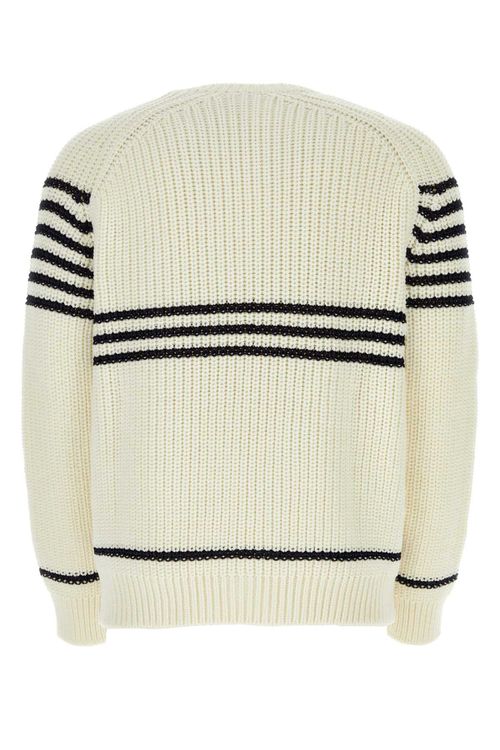 Ivory Wool Blend Sweater