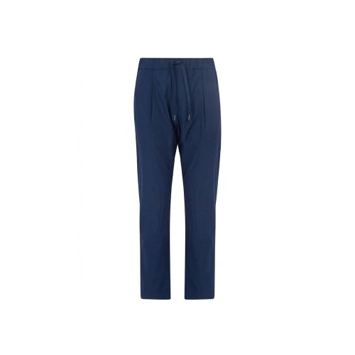 Elasticated Polyamide Joggers — Navy