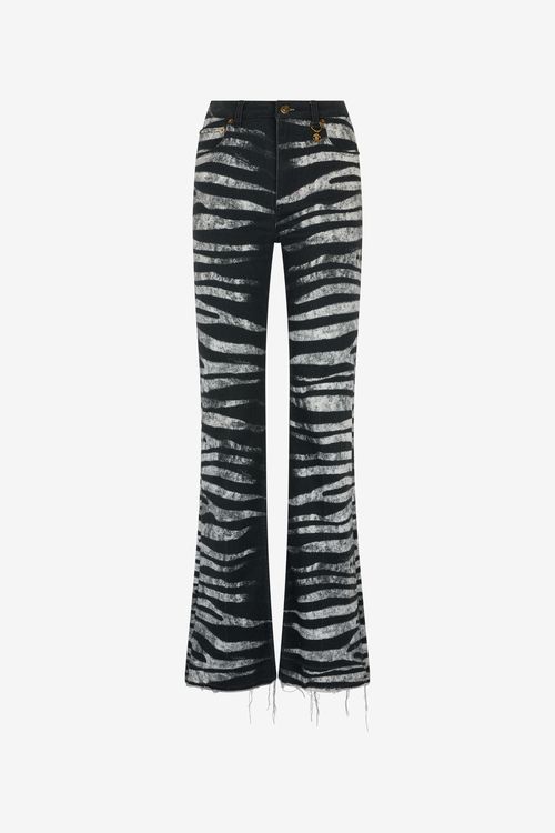 Pants With Zebra Print
