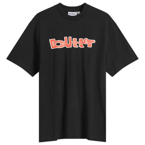 Butter Goods Men's Warped T-Shirt in Black