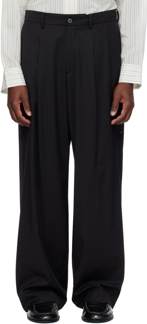 Black Morrison Trousers