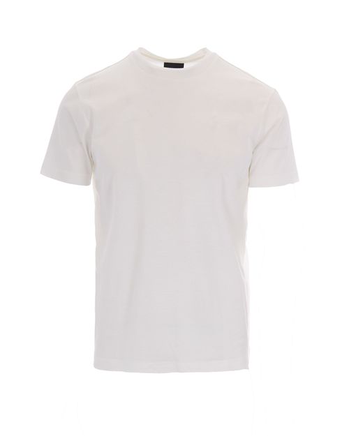 Lyocell-Cotton Jersey T-Shirt — White