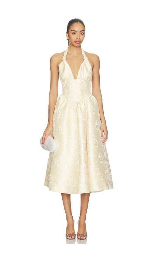 V. Chapman Marilyn Dress in Lemon. - 10 also , 12, 2, 4