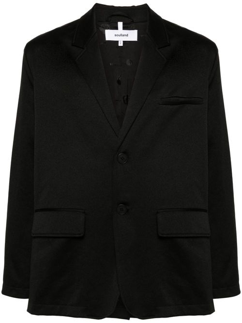 Gabe single-breasted blazer - Black