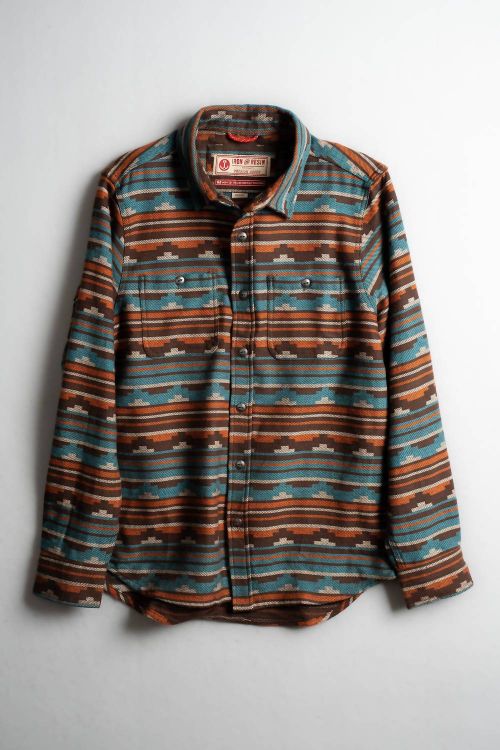 Men's Powathan Long Sleeve Shirt In Blue