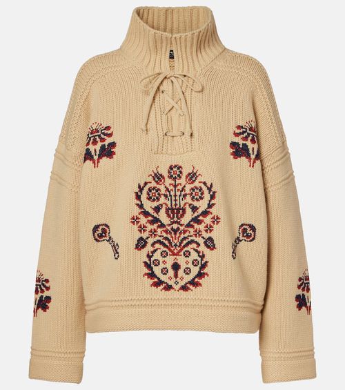Wool and cashmere sweater