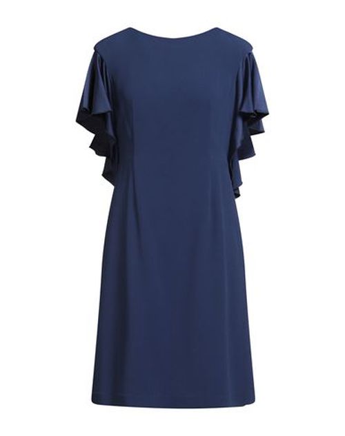 Woman Midi dress Navy Size 8 Acetate, Viscose