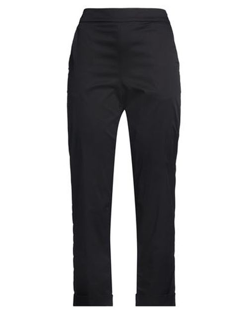 Woman Pants Black Size 4 Cotton, Nylon, Elastane