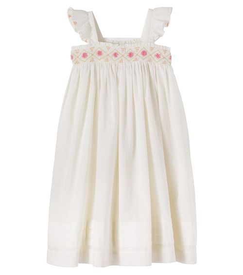 Laora embroidered cotton dress