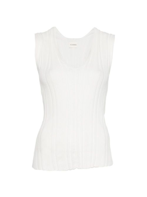 Linen Cotton V-Necked Sweater