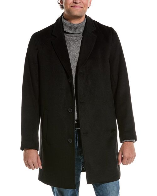 Wool-Blend Coat
