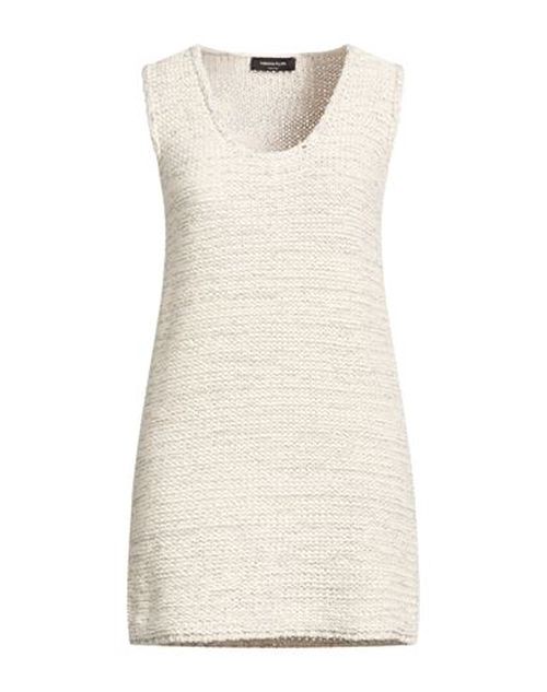Woman Sweater White Size 4 Cotton