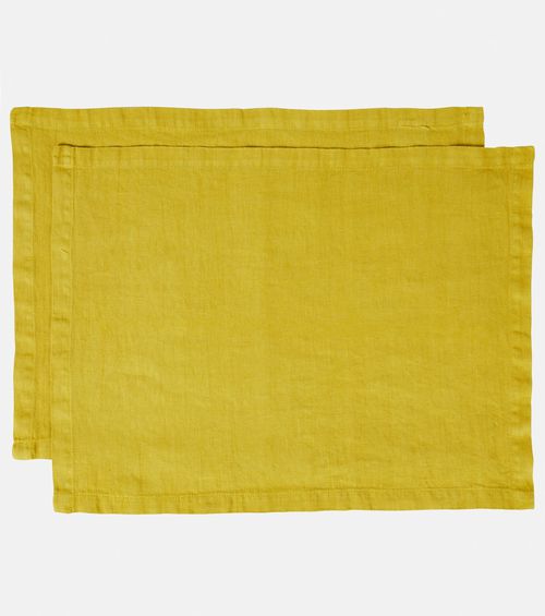Set of 2 linen placemats