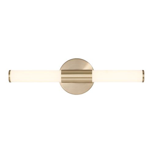 Connor 18" Mini Tube LED Cylinder Vanity Light in Bra