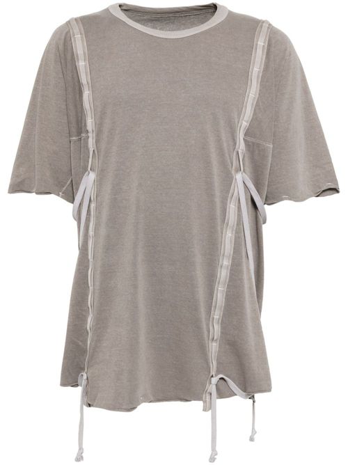 Paneled T-shirt - Grey