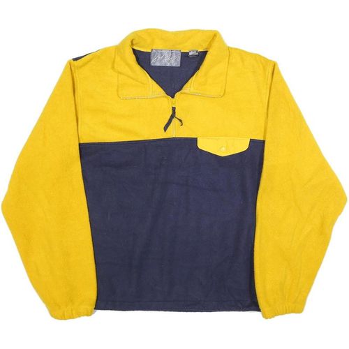 THE KENSINGTON COLLECTION Mens Yellow & Blue Colourblock Polyester Patterned
