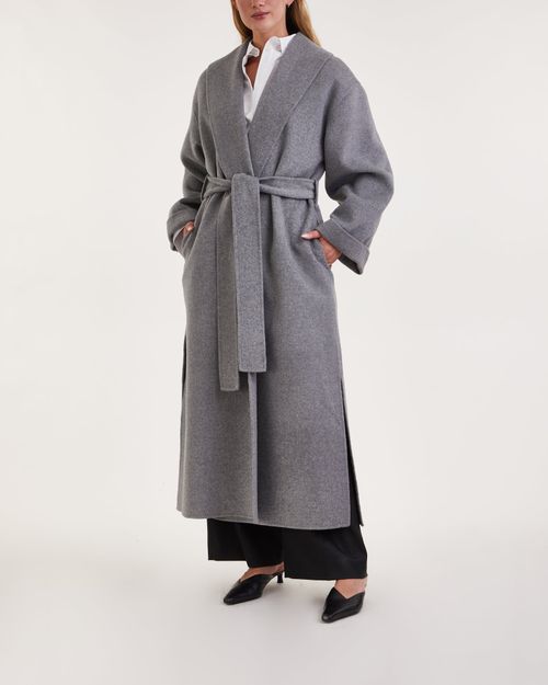 By Malene Birger Coat Trullem Grey melange