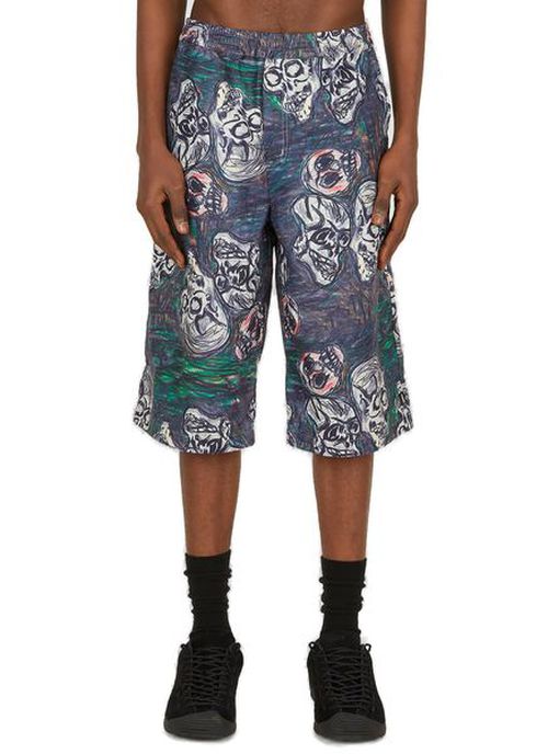 P.A.M. Skulls bedrukte Bermuda Shorts