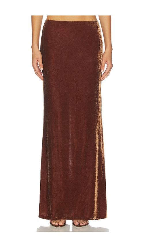 BUCI Solstice Skirt in Brown. XS. Also in L, M