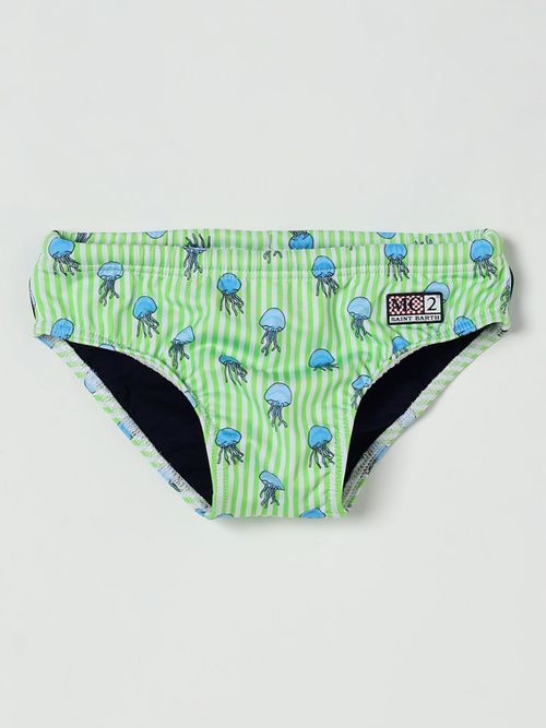 Swimsuit Kids color Green