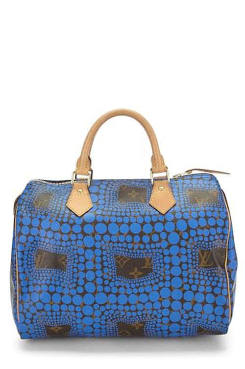 Louis Vuitton  Pre-Loved Yayoi Kusama x Louis Vuitton Blue Monogram Dots Infinity Speedy 
