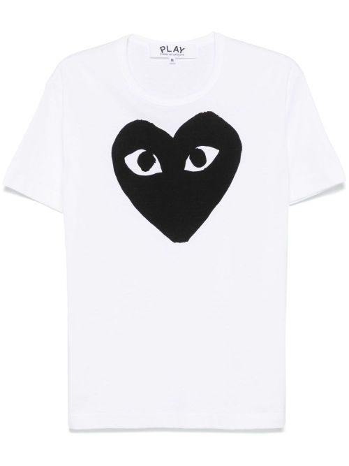 Signature Heart Logo T-shirt — White